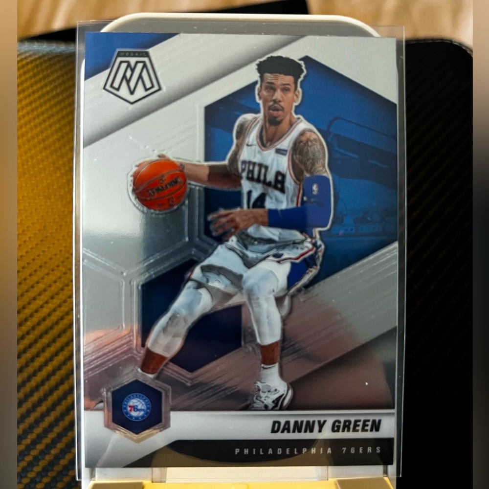 Danny Green 2020-21 Panini Mosaic NBA Trading Card #83 PHILADELPHIA 76ers
